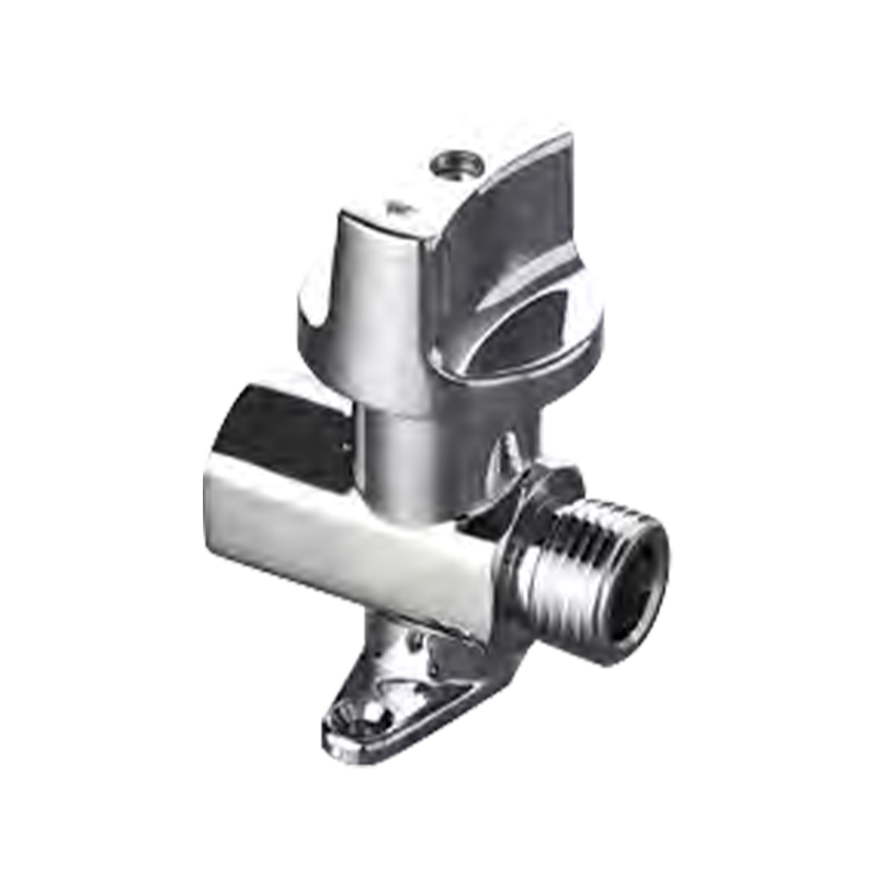 Wewnętrzny i zewnętrzny zawór kulowy ze stali nierdzewnej z podstawą do węża gazowego domowego