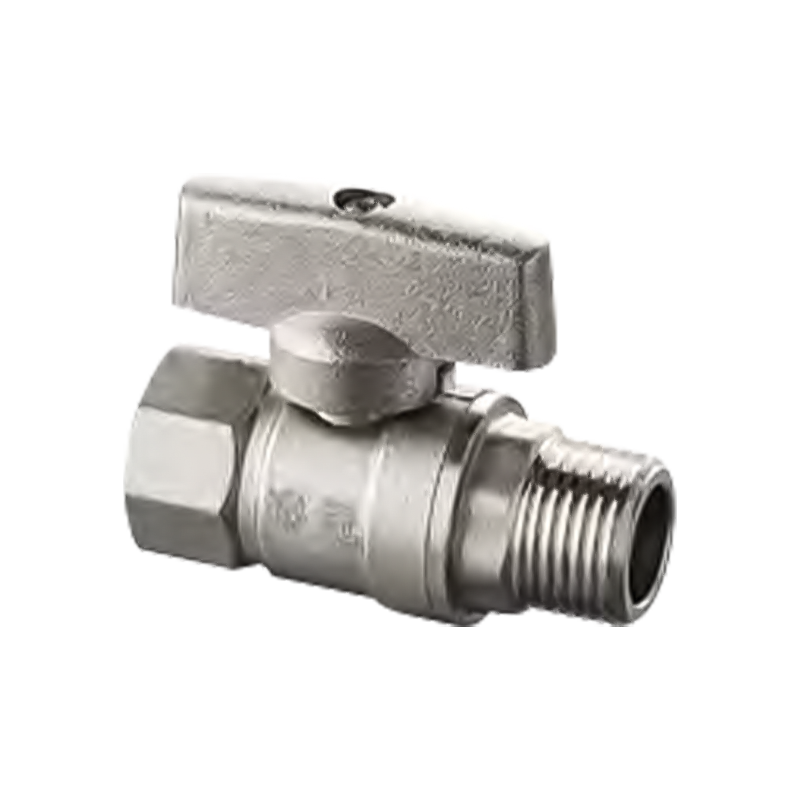 Wewnętrzny i zewnętrzny zawór kulkowy gwint